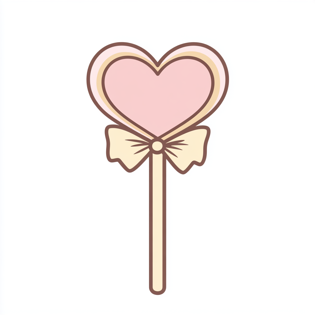 Blush Heart Wand
