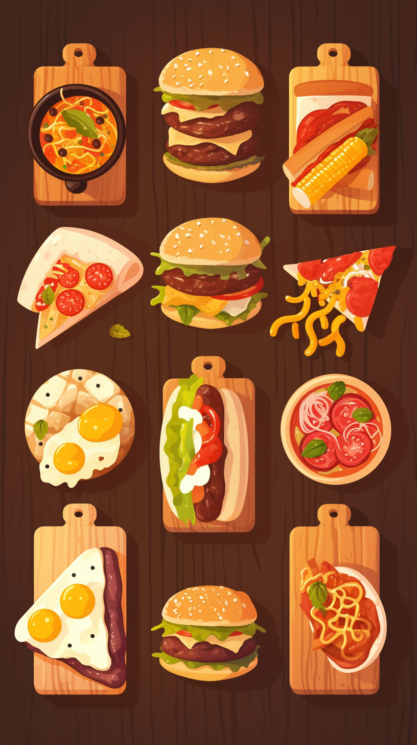 Appetizing Food Spread