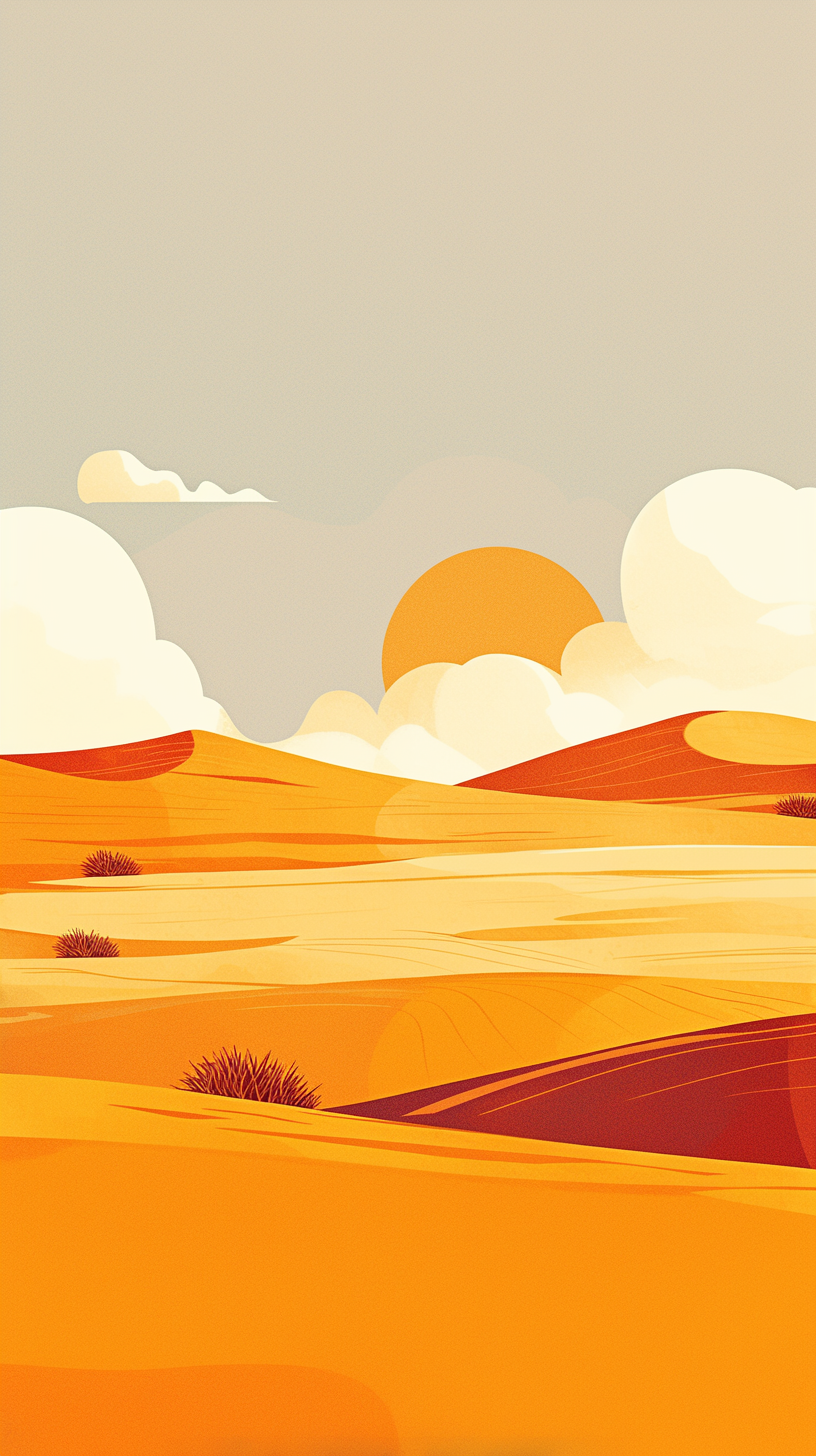 Desert Sunset Dunes