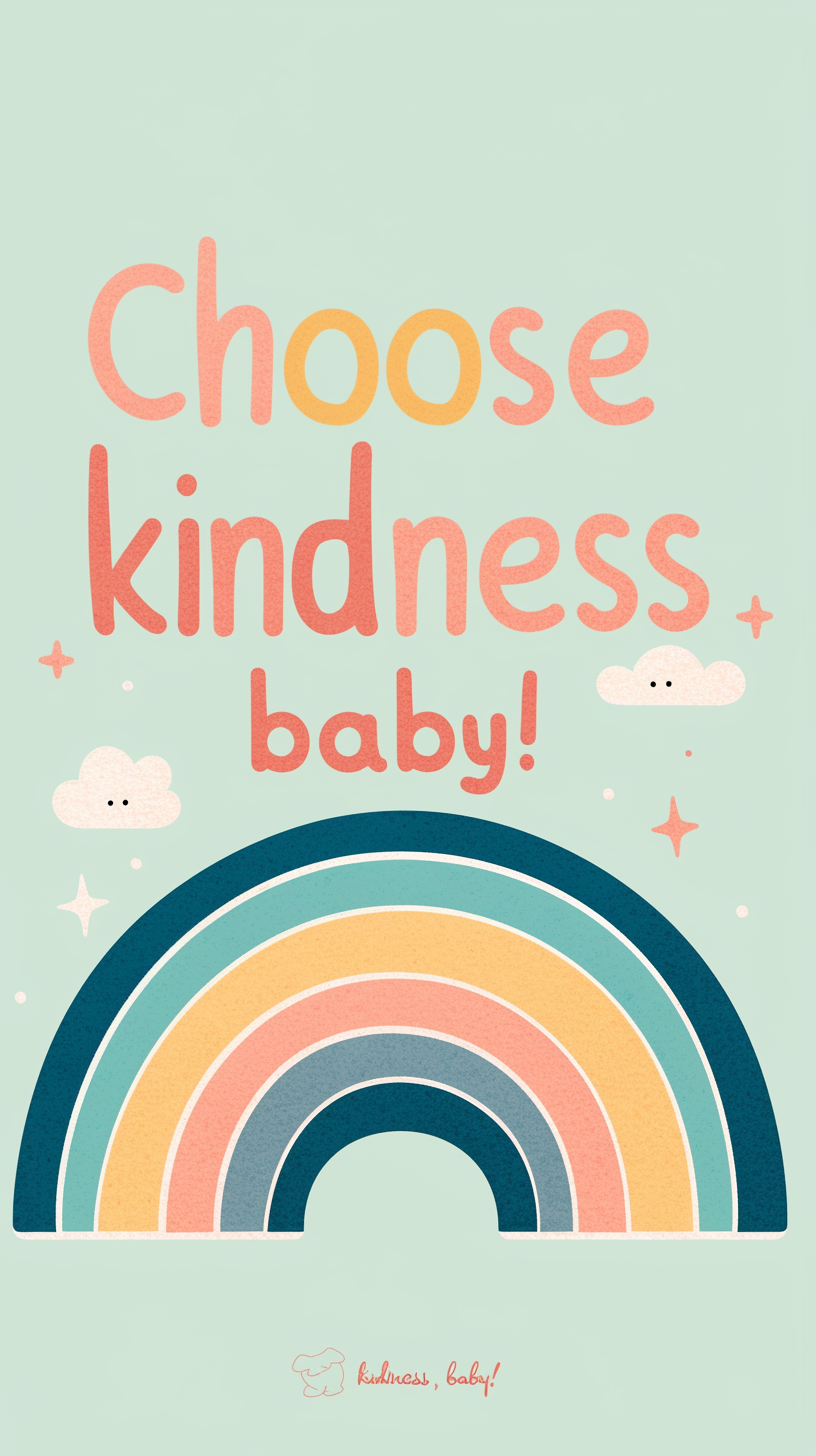 Gentle Rainbow Phrase