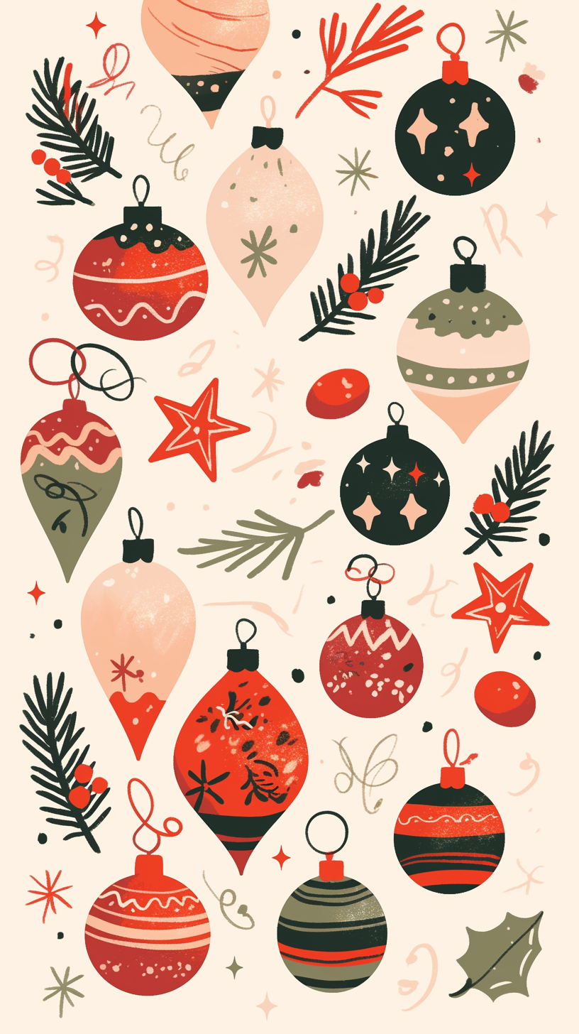 Whimsical Bauble Cluster