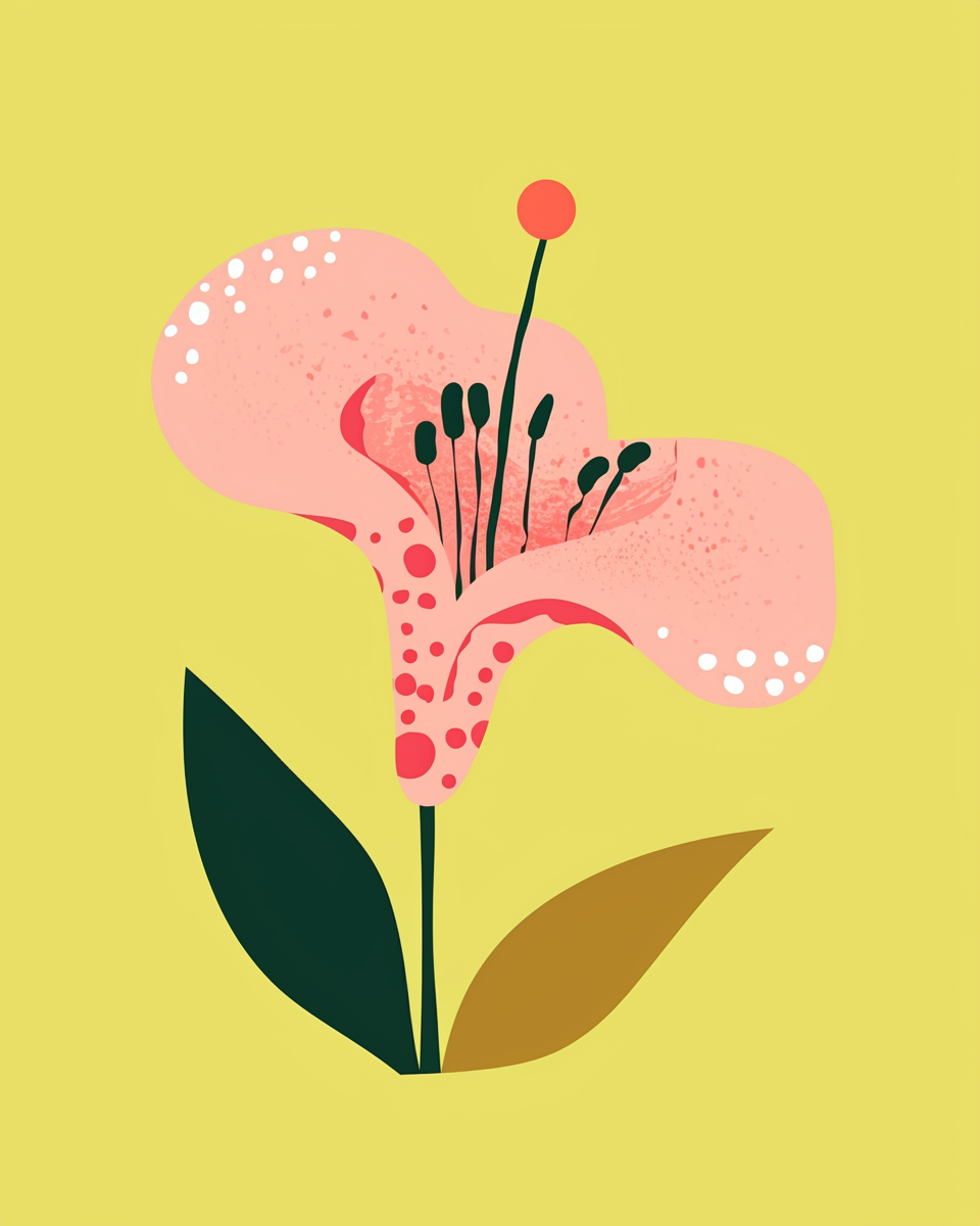 Pink Lily Bloom