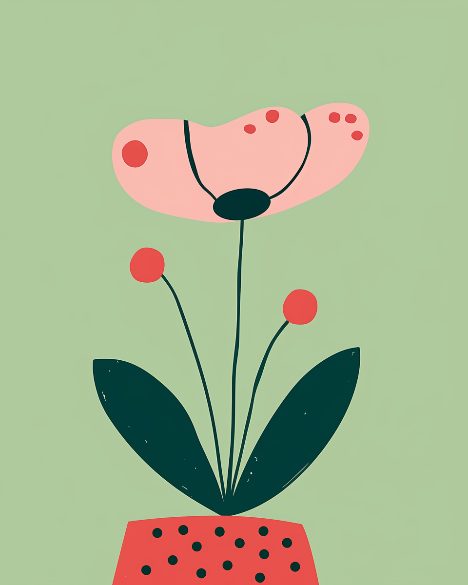 Plump Petal Vase