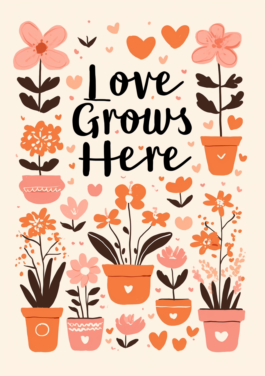 Potted Bloom Garden