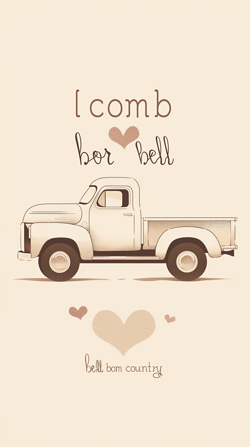 Creamy Farm Truck