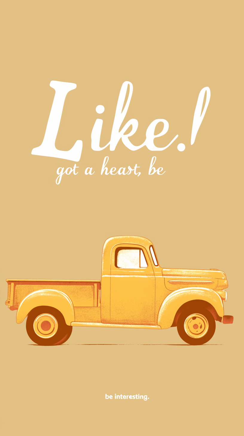 Golden Classic Truck