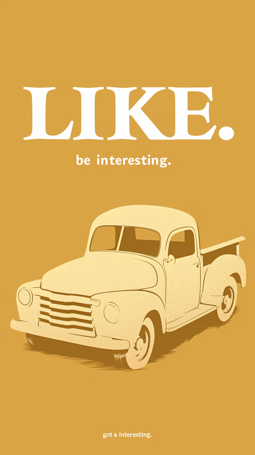 Creamy Classic Truck