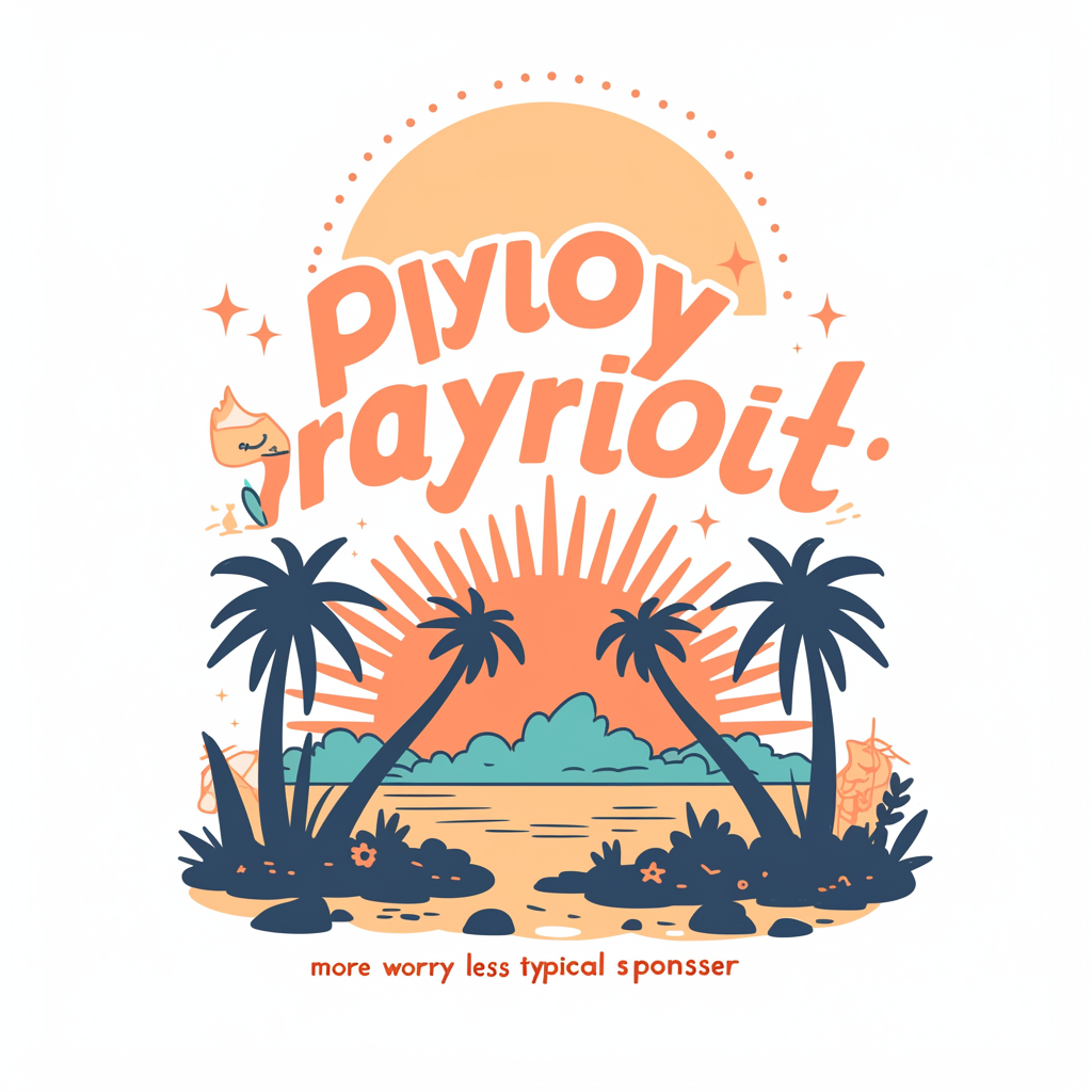 Vibrant Sunset Oasis