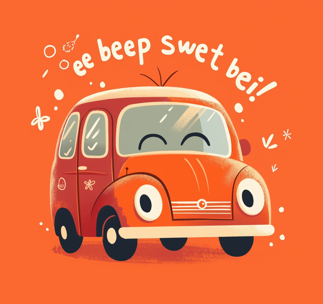Charming Retro Minivan
