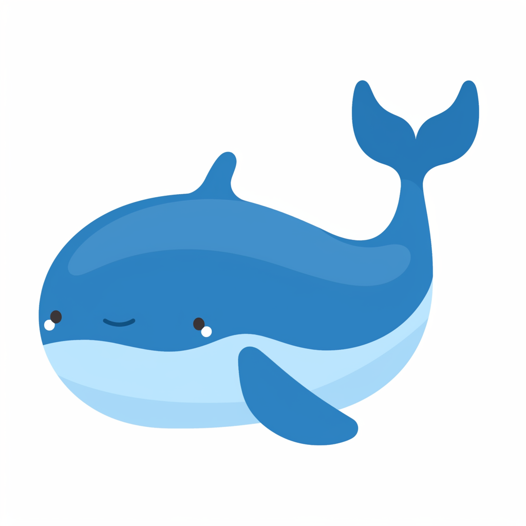 Charming Blue Whale